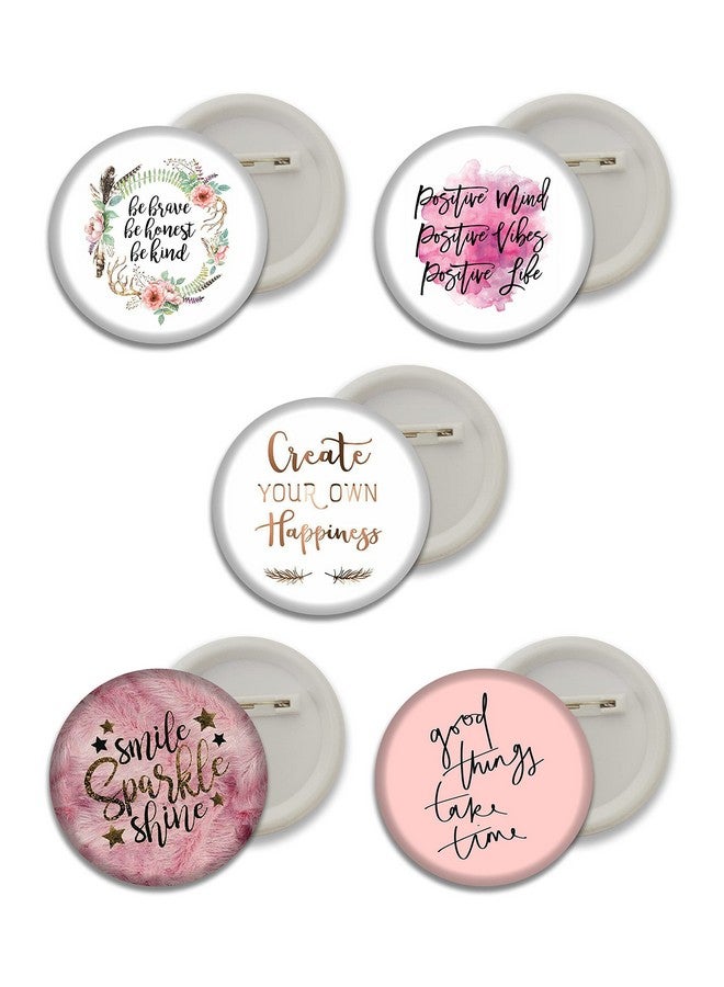 D2C Inspirational Button Badges/Sparkle Shine Inspirational Badge for Boys/Girls, Good Things Badges for Kids/Birthday Gift/Decorations/Friends - Image 1