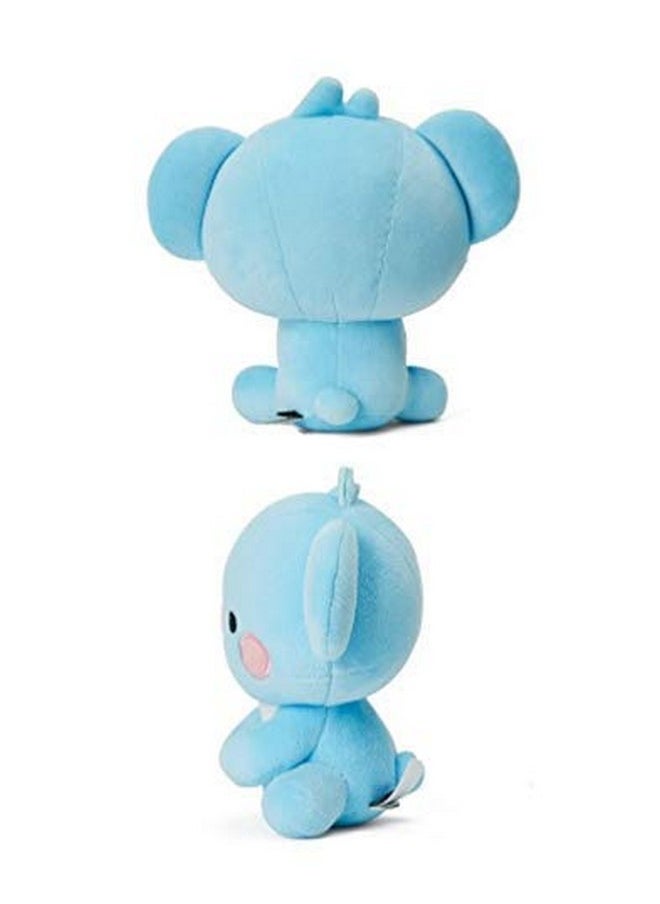 Blue Aura - Bts Plush Toy Koya Sitting Stuffed Plush Toy With Key Hook (Koya) Height 11Cm - Image 1