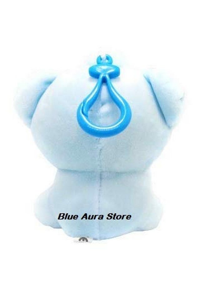 Blue Aura - Bts Plush Toy Koya Sitting Stuffed Plush Toy With Key Hook (Koya) Height 11Cm - Image 1