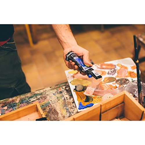 Sennelier Abstract Artist Acrylic 120 ml Pouch (Iridescent Copper) |Ideal for urban art, large murals, or abstract expressionism. - Image 2