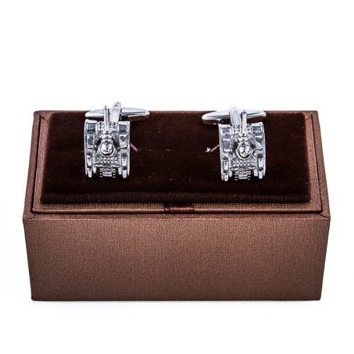 MRCUFF Tank Pair Cufflinks in a Presentation Gift Box & Polishing Cloth - Image 2