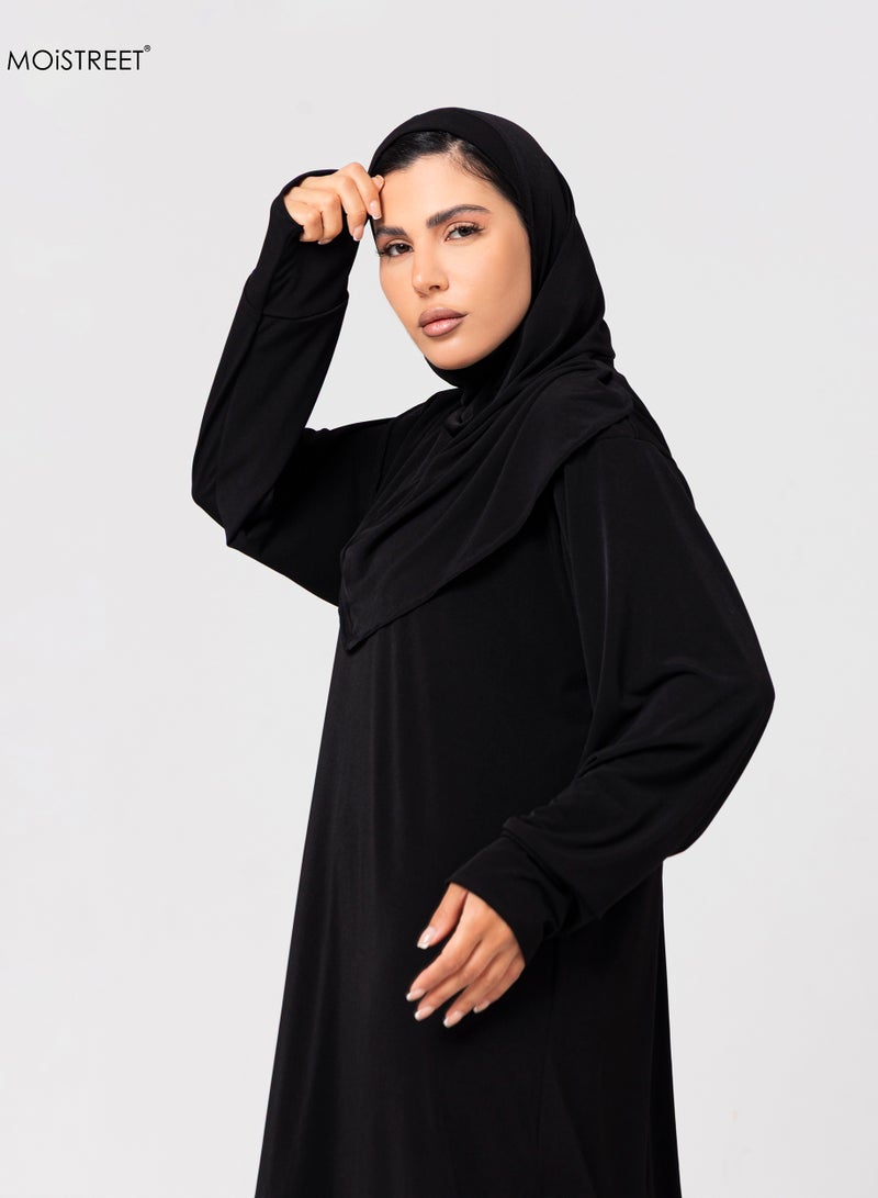MOiSTREET Prayer Dress Black - Image 3