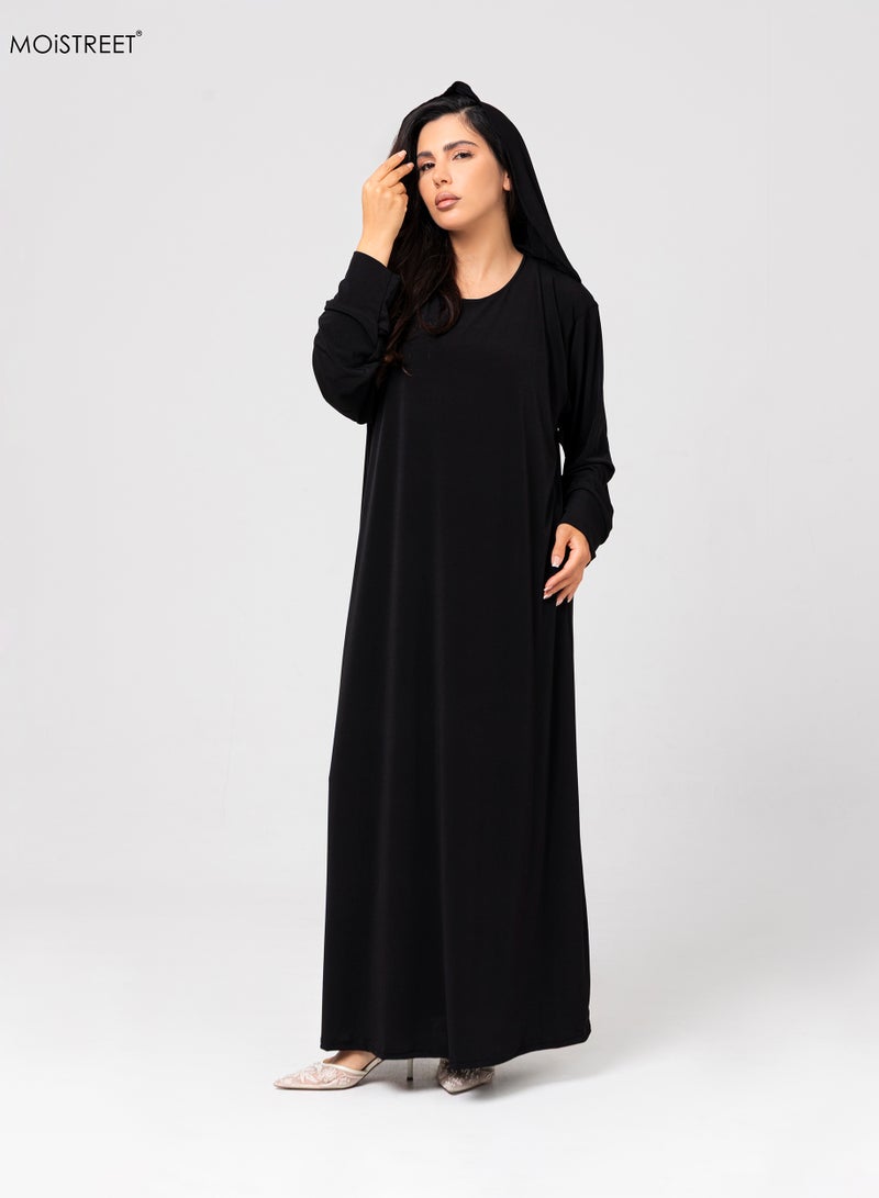 MOiSTREET Prayer Dress Black - Image 4