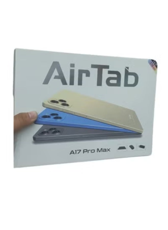 AirTab A17 Pro Max Android Tablet, Sleek 10.1-Inch HD Display, Powerful Performance, Ample Storage â€“ Black | Ideal for Work, Study & Entertainment | Stylish, Slim & Fast Tablet - Image 3