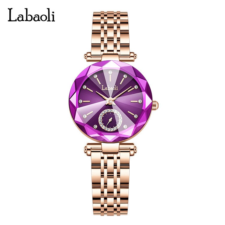 لاباولي ساعة لاباولي نسائية كوارتز بسوار ستانلس ستيل LA729 - Image 1
