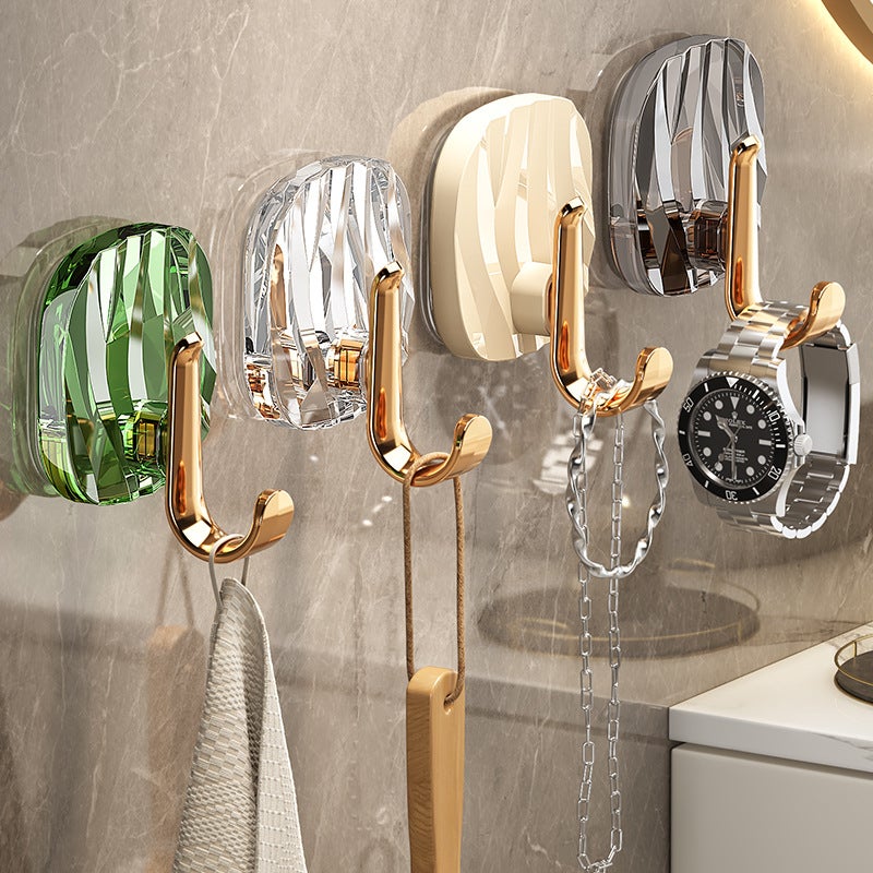 Luxury Plastic Hook Adhesive No-Drill Wall Hangers 622 Orange - Image 5