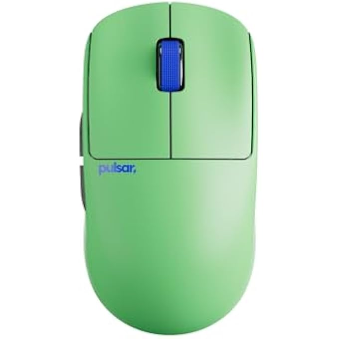 PULSAR X2 CRAZYLIGHT WIRELESS GAMING MOUSE, ULTRALIGHT 35G OPTICAL SWITCH 32000 DPI, 750 IPS, XS-1 SENSOR, 8K COMPATIBLE (AQUA ZEST) - Image 1
