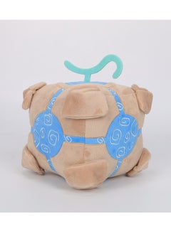 Y&D 2 Pcs Roblox Blox Fruit Plush Toy Khaki Box And Dark Blue Dizzy 15 Cm Gift For Fans Girls And Boys  - Image 3