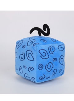 Y&D 2 Pcs Roblox Blox Fruit Plush Toy Khaki Box And Dark Blue Dizzy 15 Cm Gift For Fans Girls And Boys  - Image 4