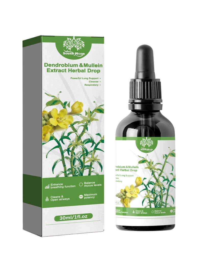 SOUTH MOON - Dendrobium Mullein Extrct Herbal Drop for Anti-snoring and Nose-clearing Care Body Essence - Image 1