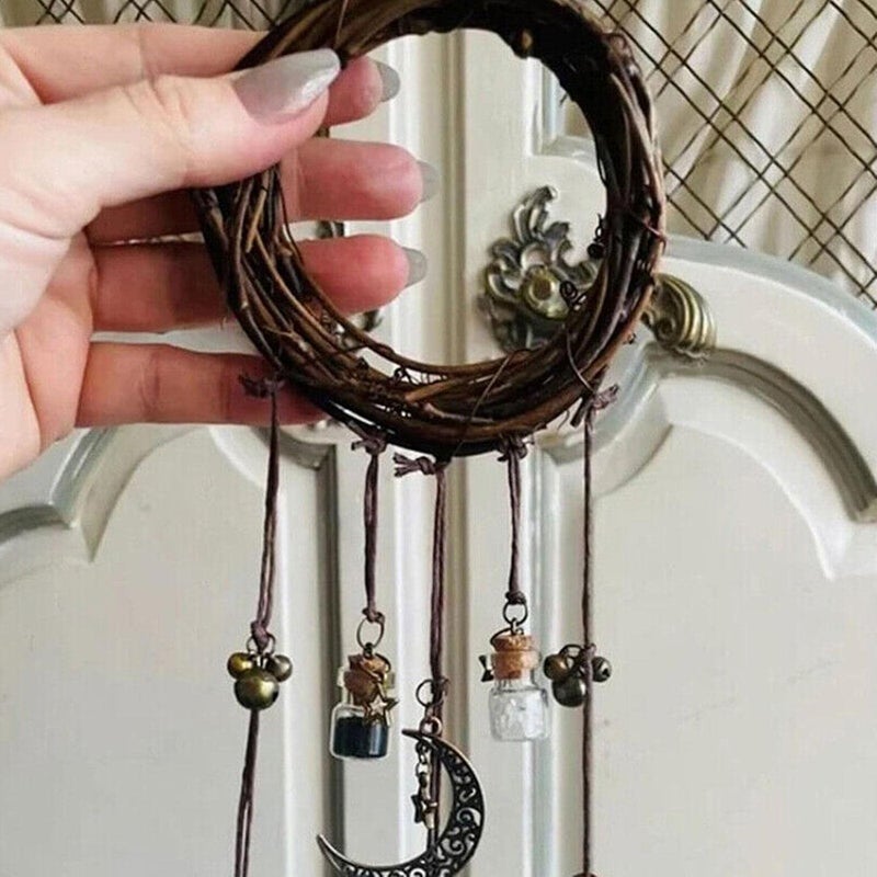 woobles Witch Bell Protection Door Handle Pendant Hanging Witch Bells Witchcraft Supplies for Home X1I2 Decor Bells - Image 2