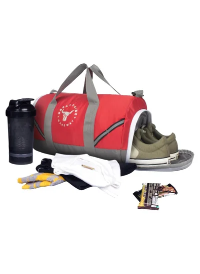 إربان ترايب Urban Tribe Amigo Red Duffle Gym Bags