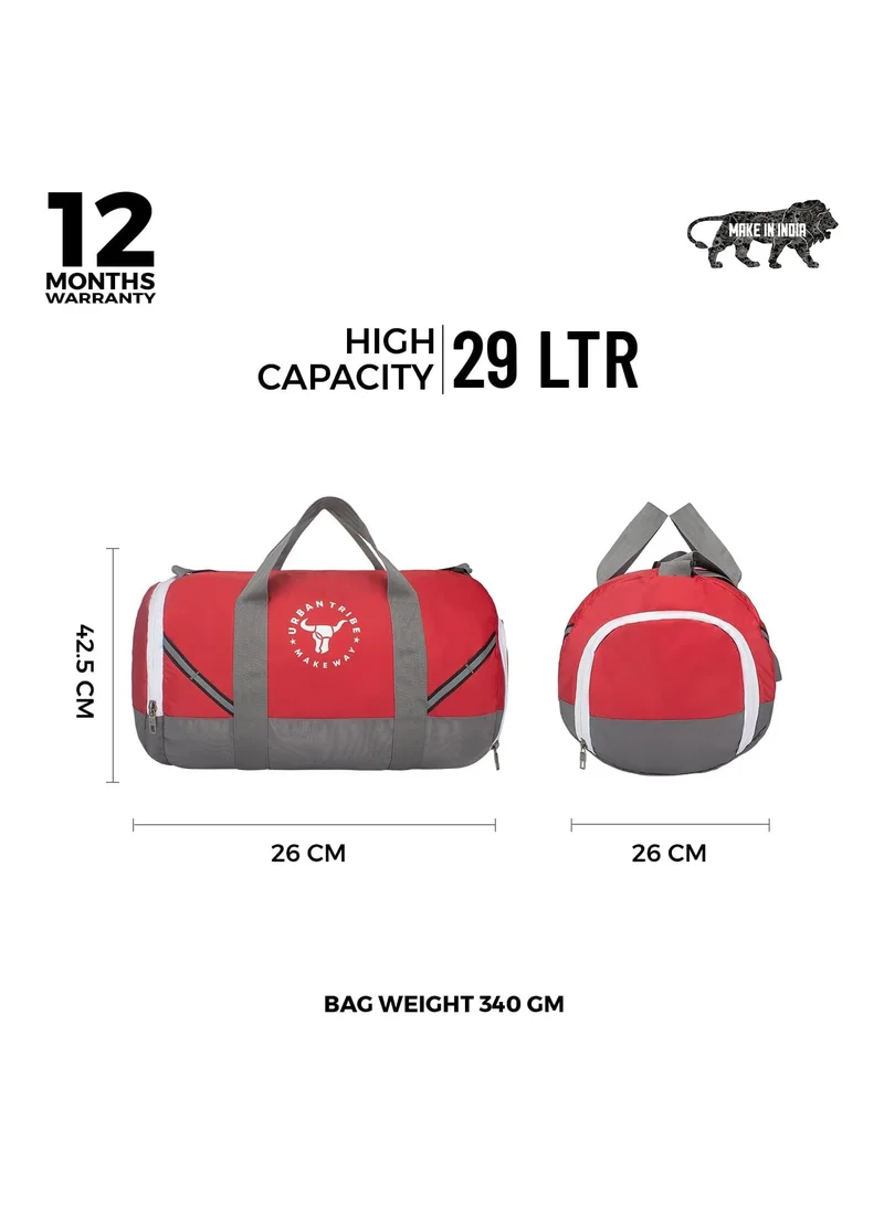 إربان ترايب Urban Tribe Amigo Red Duffle Gym Bags