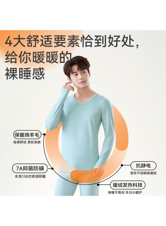 Yuzhaolin Kids Thermal Underwear Set Boys Teenagers Cotton Sweater Autumn Clothes