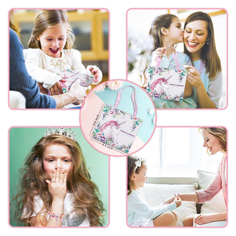 SUREHOME Jewelry Making Kit for Girls 8-12, 110 Pcs Charm Bracelet Making Kit DIY Toy Art and Crafts for Kids Ages 4-8 Birthday Christmas Gifts for Little Girls 5 6 7 9 10 11 Years Old Trendy Stuff - Image 5