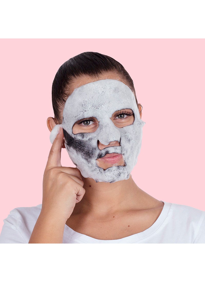 SKIN REPUBLIC Bubble Purifying + Charcoal face mask - Image 4