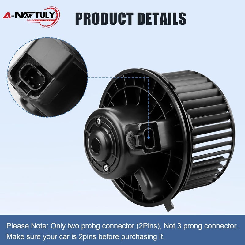 A-NAFTULY AC Blower Motor Fan Replacement for Chevy and GMC Models - Image 5