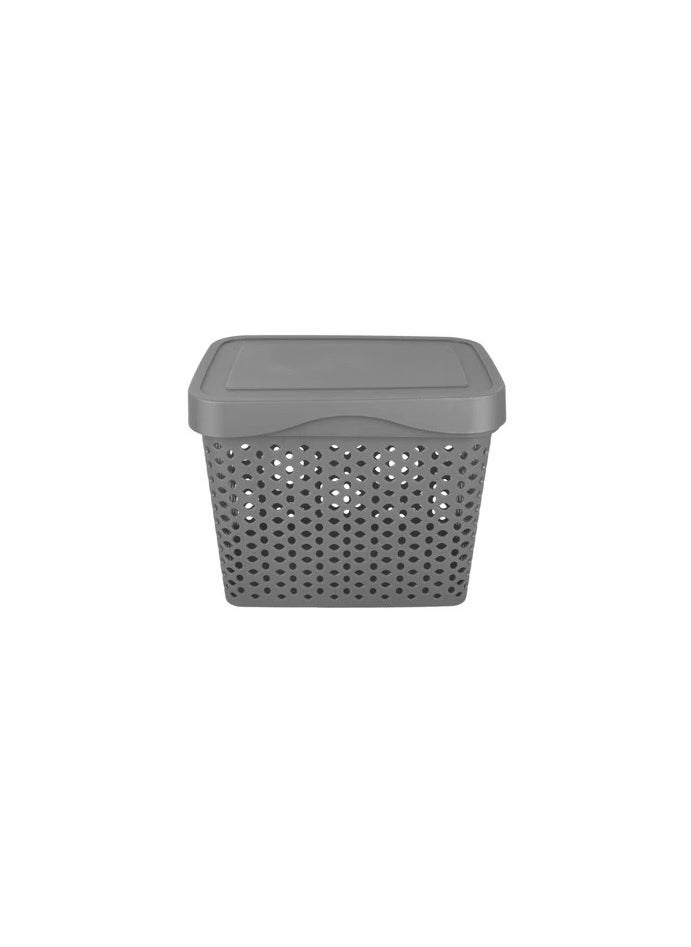 El Helal & Golden Star - Large Arabesque storage unit with gray cover 25000122 - Image 1