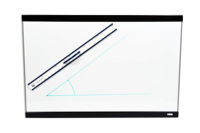 LEARNING ADVANTAGE Magnetic Dry Erase Straight Edge - 24” - Jumbo Teaching Ruler - Measurement Tool for Whiteboards and Chalkboards - Image 3