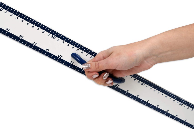 LEARNING ADVANTAGE Magnetic Dry Erase Straight Edge - 24” - Jumbo Teaching Ruler - Measurement Tool for Whiteboards and Chalkboards - Image 4