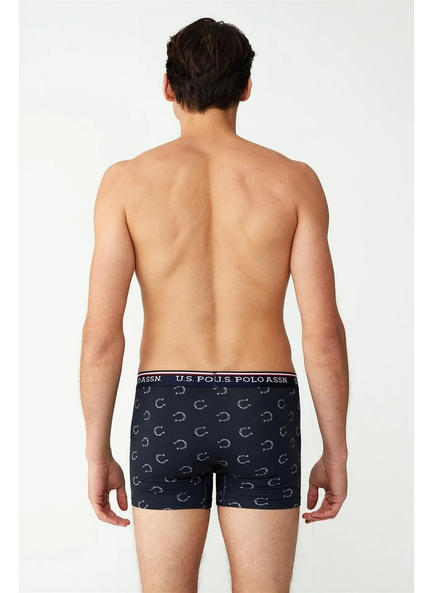U.S. Polo Assn. 80485 Men's Modal Boxer-Navy Blue