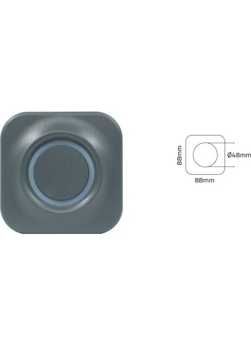 Full Reyon Full Rayon 5 Watt Daylight, Anthracite Case, Sensorless Stairs, Steps, Corridor, Entrance Luminaire, LED Luminaire  - Image 5