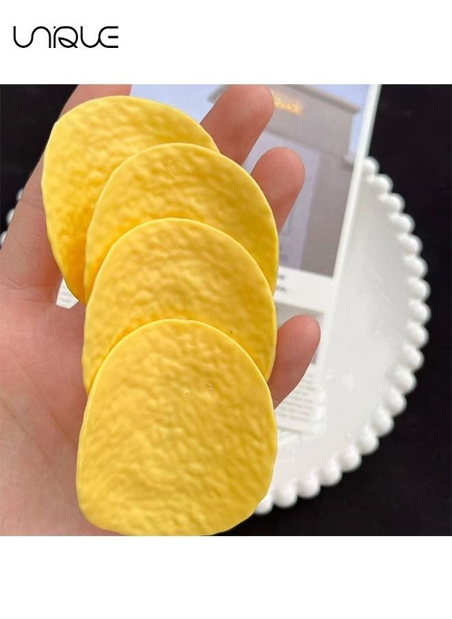 Unique - 4 Pcs Hairpins - Potato Chips Hairpin Girl - Potato Chip Hairpin Funny Hairpin Duckbill Accessories - Hair Clasps Accessories for Women Girls Adult Kids - Image 1