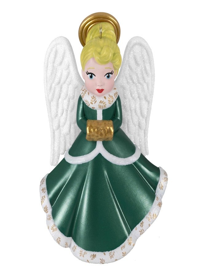 Hallmark Keepsake زينة عيد الميلاد التذكارية من هولمارك لعام 2025، ملائكة إرثية، هدايا لهواة جمع الملائكة - Image 1