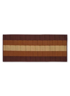Status Contract Status Contract Anti Slip Front Door Mat|(22"x55") Living Room Rug for Entrance Doors|Polypropylene Floor Mats Home|Essential Small Rugs Office, Bedroom & Kitchen| (Dark Brown)  - Image 2