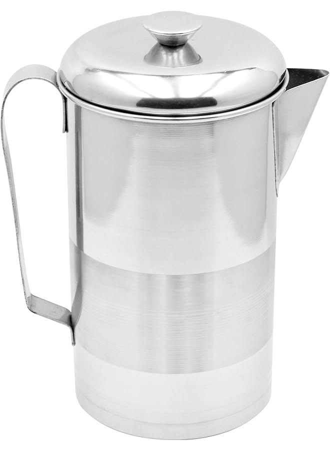 فينود إبريق ماء من الستانلس ستيل مع غطاء Vpi003 فضي - Image 1