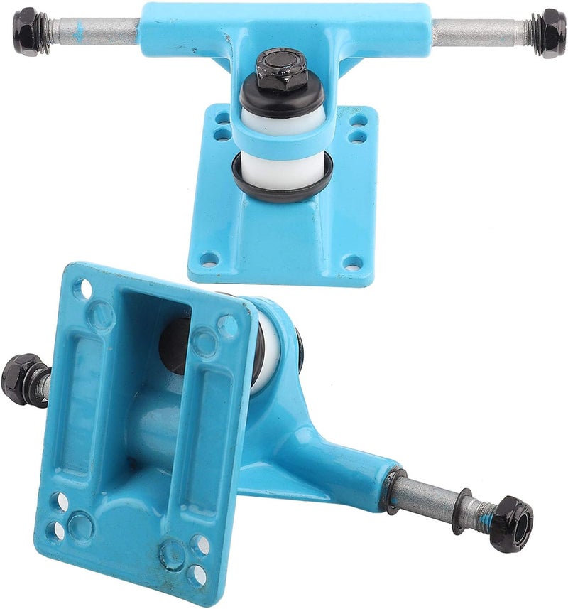 Skateboard Truck,2pcs Skateboard Trucks Combo 3.25inch Wheels ABEC Longboard Skatebaord Accessory - Image 1