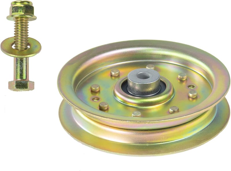 BOSFLAG 753-08171 Idler Pulley Kit Replaces 756-04129, 756-04129B, 756-04129C, 956-04129, 956-04129B, 956-04129C, 753-08068, 753-08068A for Cub Cadet RZT50, RZT54, LTX1050, LTX1040 LT2000 Tractors - Image 1