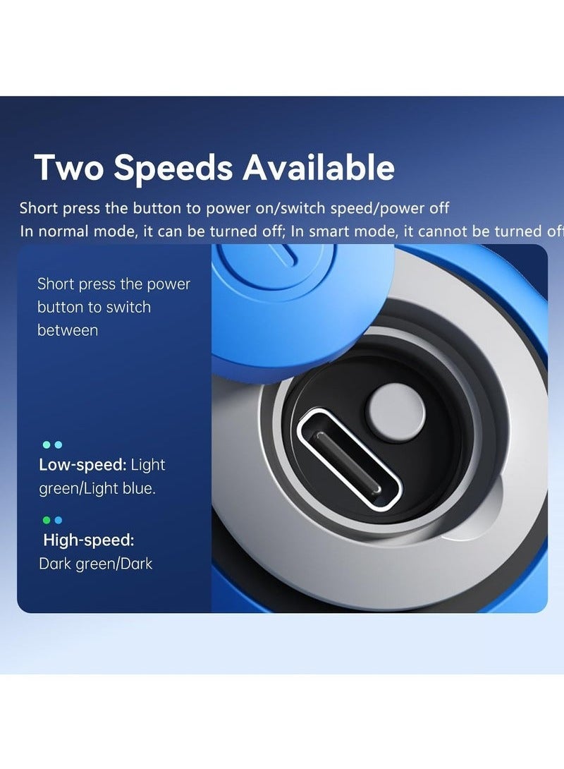 سبيدي تيل 2.0، لعبة سبيدي تيل للقطط، لعبة تفاعلية للقطط من الجيل الجديد 2025، ألعاب تفاعلية للقطط المنزلية، كرة لعبة متحركة أوتوماتيكيًا مع ذيل للقطط - Image 5