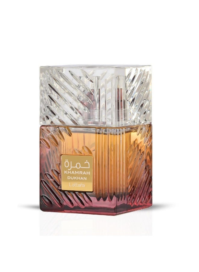 Lattafa Khamrah Dukhan for Unisex Eau de Parfum Spray, 3.4 Ounce / 100 ml - Image 3