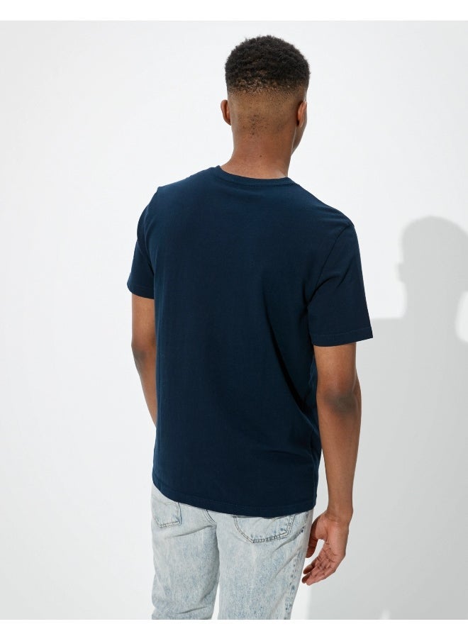 American Eagle - AE Super Soft Icon V-Neck T-Shirt - Image 1
