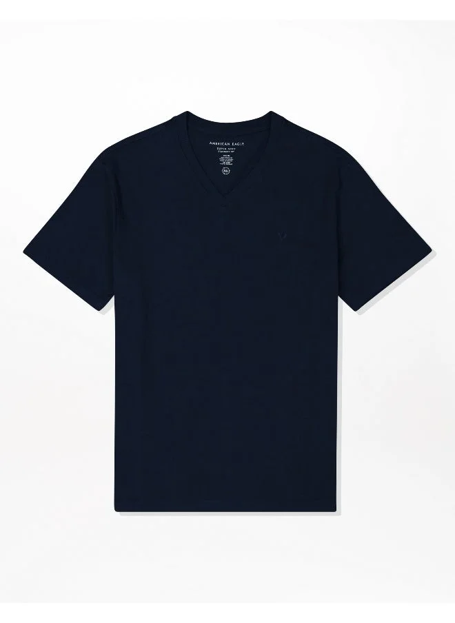 امريكان ايجل AE Super Soft Icon V-Neck T-Shirt