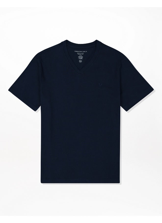 American Eagle - AE Super Soft Icon V-Neck T-Shirt - Image 1