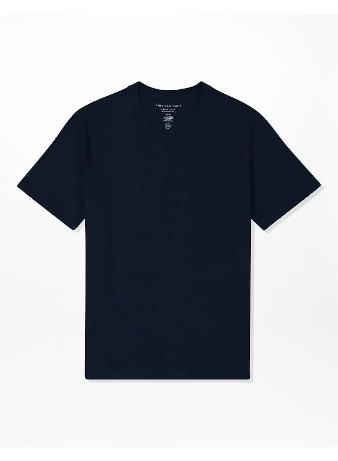 American Eagle  AE Super Soft Icon V-Neck T-Shirt for Men | Best Price UAE