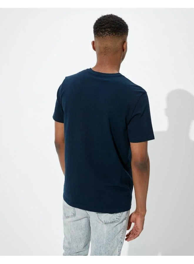 American Eagle  AE Super Soft Icon V-Neck T-Shirt for Men | Best Price UAE