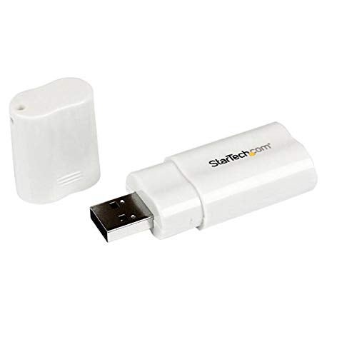 StarTech.com USB to Stereo Audio Adapter Converter - USB stereo Adapter - USB External sound Card - Laptop sound Card , TAA (ICUSBAUDIO) - Image 2