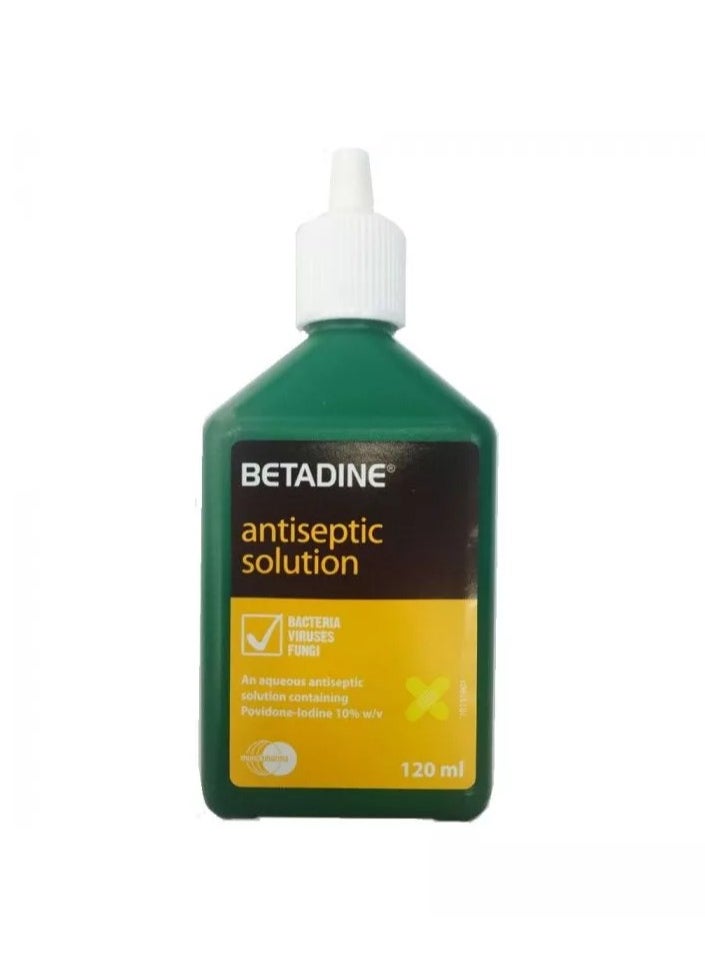 BETADINE Antiseptic Solution 120 mL  - Image 2