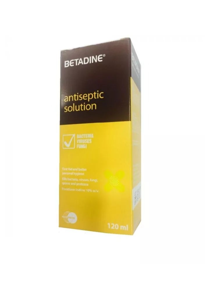 BETADINE Antiseptic Solution 120 mL  - Image 4