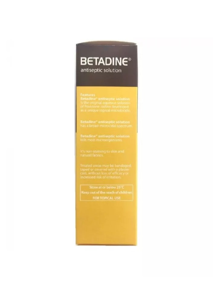 BETADINE Antiseptic Solution 120 mL  - Image 5