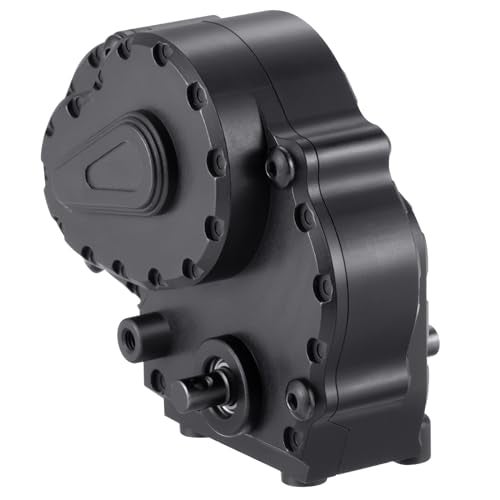 RCLIONS Aluminum Transmission Case Gearbox with Gear for 118 AXIAL UTB18 Capra RC Car Upgrade Parts Accessories - Image 1