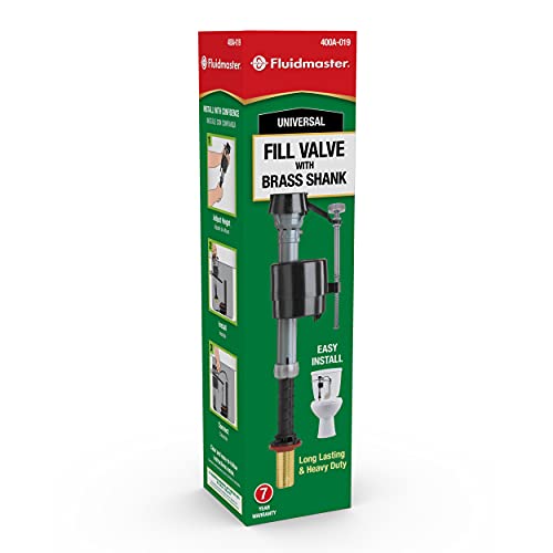 Fluidmaster 400A-019 Brass Shank Toilet Fill Valve - Image 1