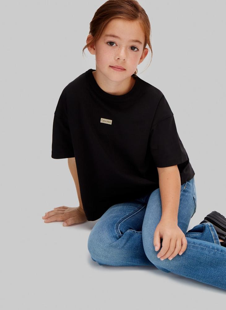 كالفن كلاين جينز جينز واسع الساق للشباب - Image 3