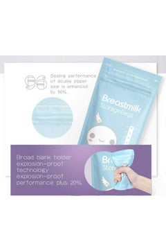 Womdee Breast Milk Storage Bags Self Standing Leak Proof Breastmilk Storage Bag  - Image 3