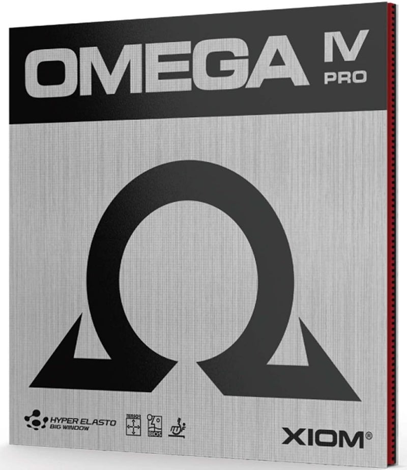 VICTAS XIOM Omega IV Pro Table Tennis Rubber - Image 1