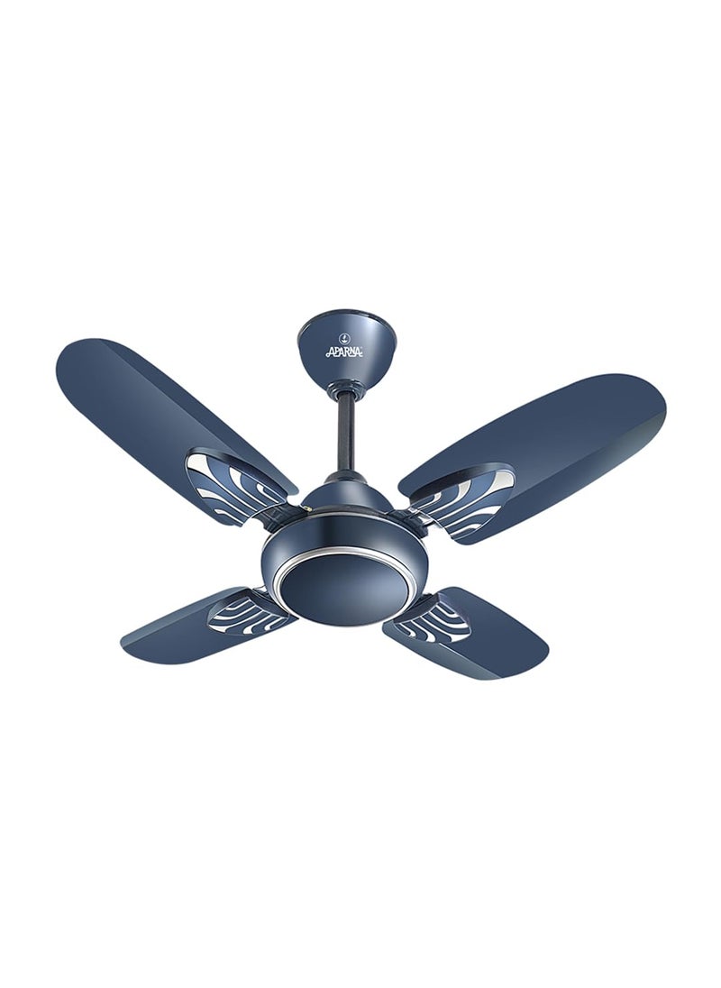 Aparna Aparna Mist 600 mm 24 inch HighSpeed Ceiling Fan Metallic Blue  - Image 1