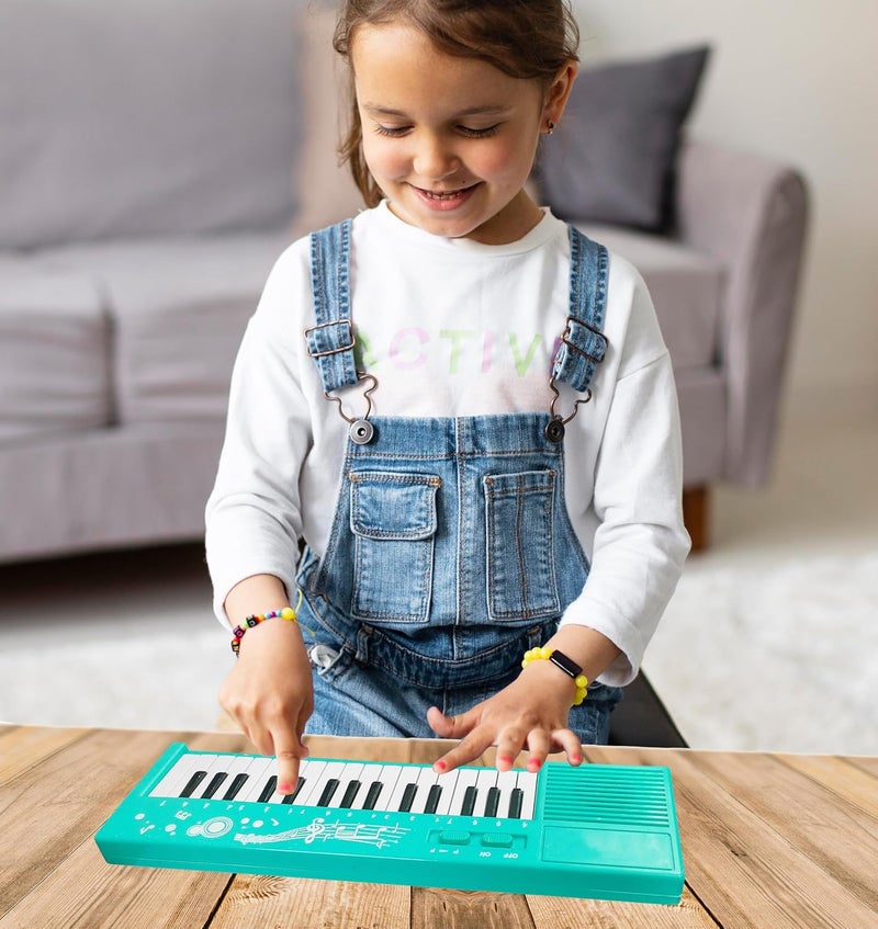vGRASSP 32 Keys Multifunction 32 Different Melody Sound Electronic Keyboard Mini Piano Toy for Kids and Teenagers - Early Learning Portable Musical Instrument - Multicolor (Color As Per Stock) - Image 2